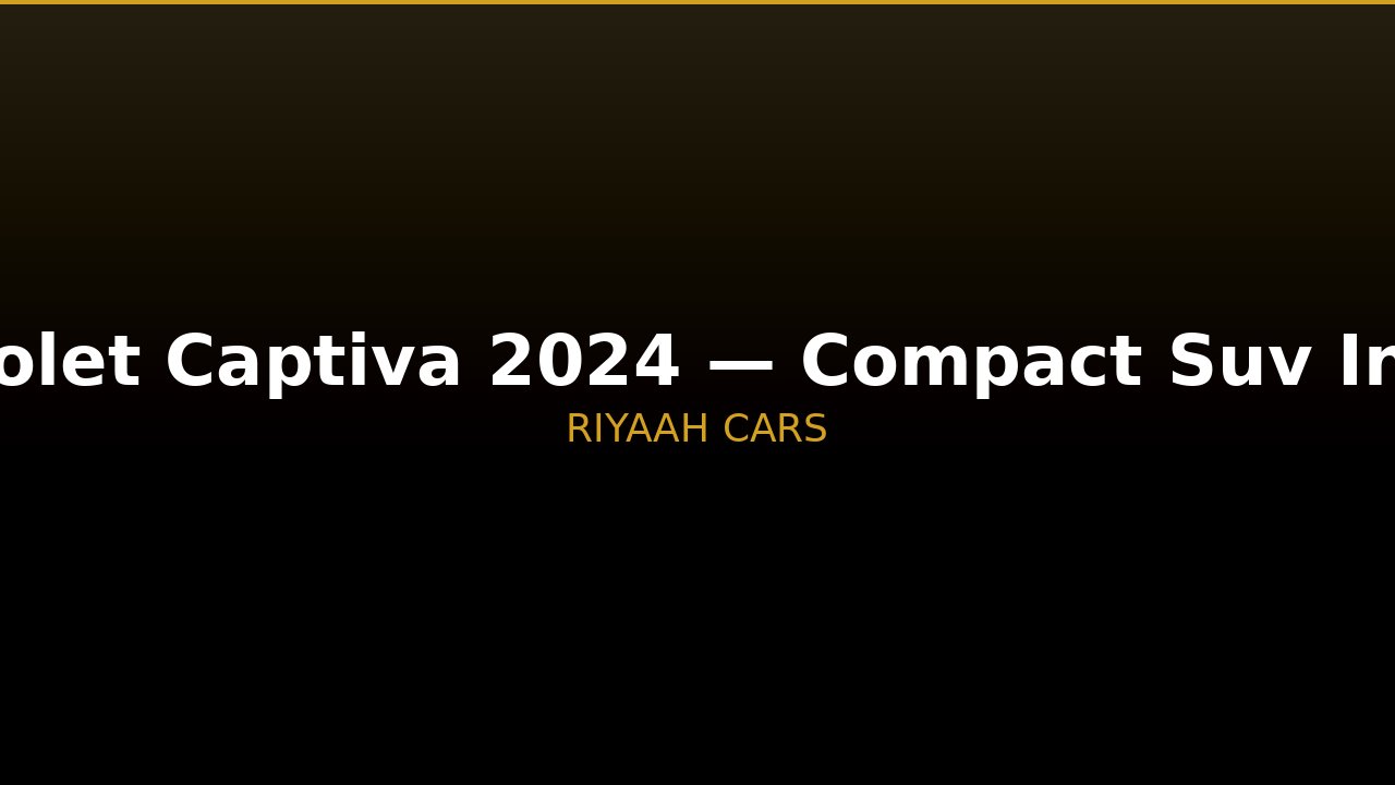 Chevrolet Captiva 2024 - image 1