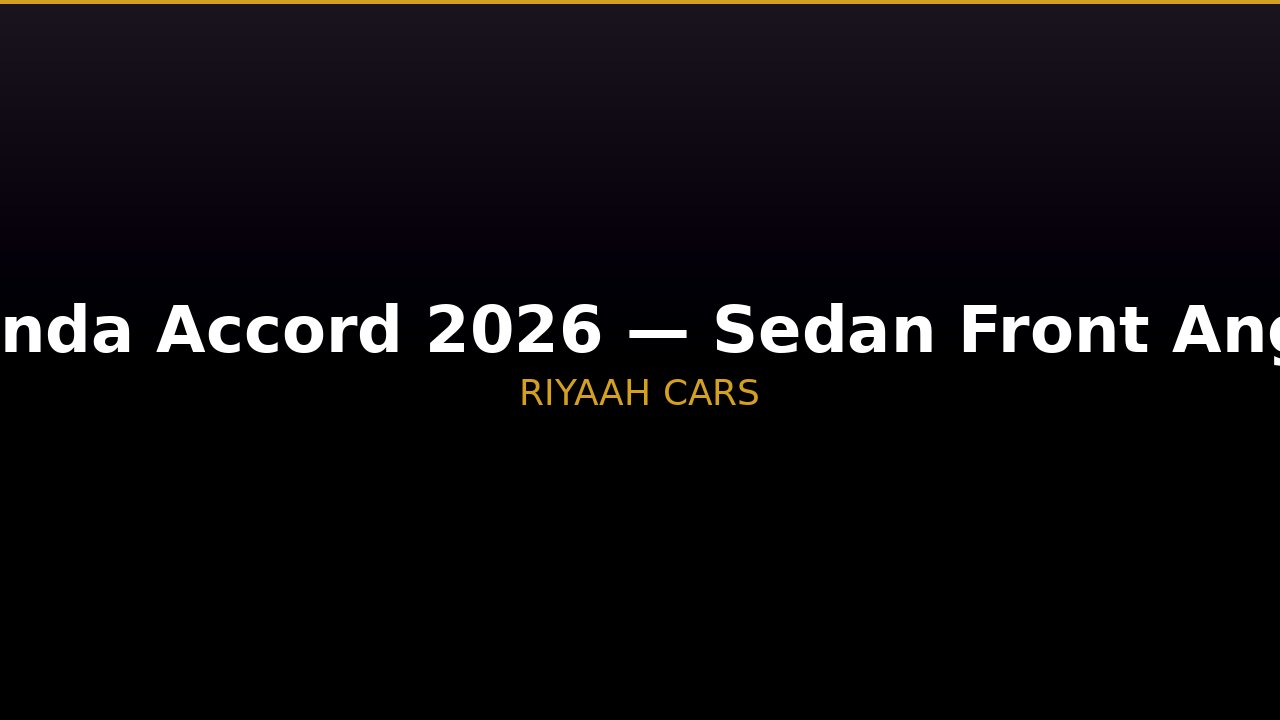 Honda Accord 2026 - image 2